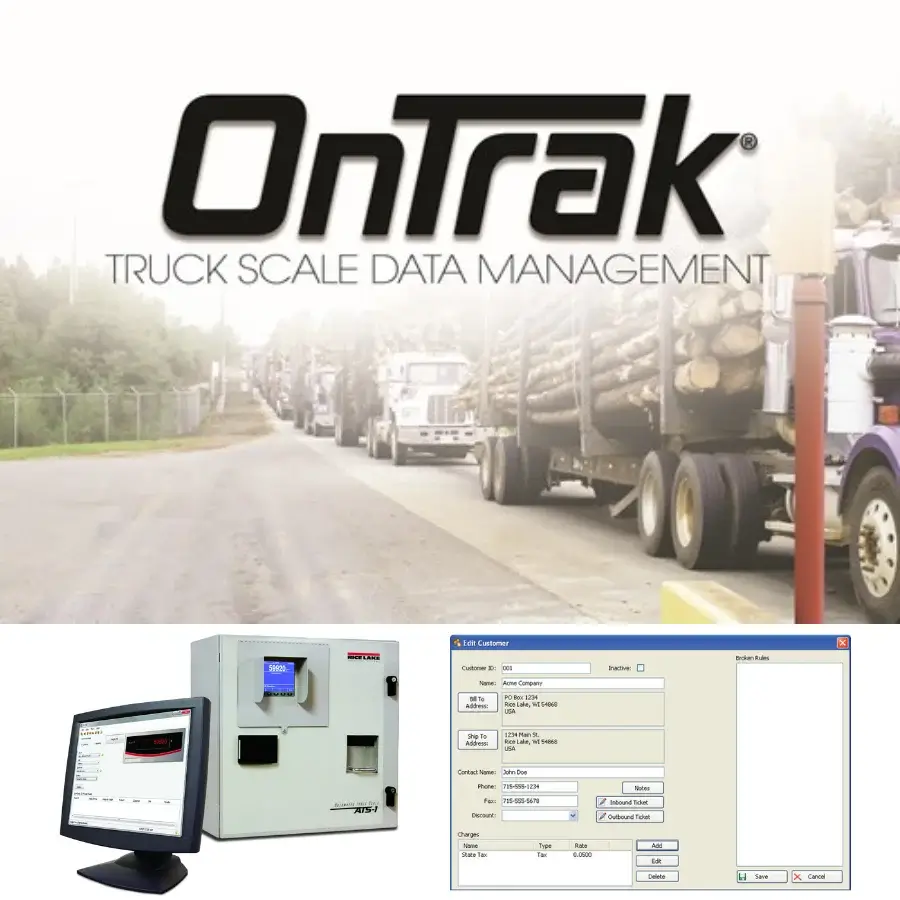 OnTrak® Truck Scale Data Management Software
